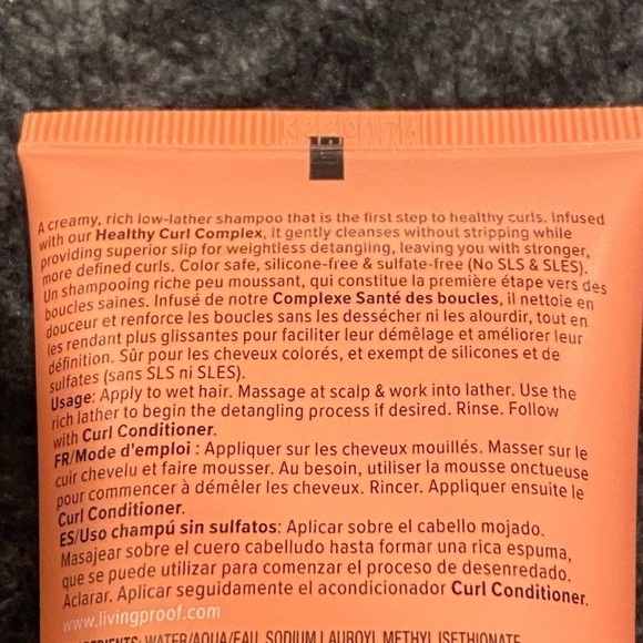 Living proof Curl Shampoo &  Conditioner Waves, Curls & Coils 3.4oz/100mL each - Picture 5 of 8